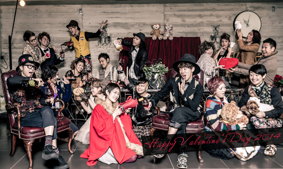 2014 Valentine's day 撮影風景