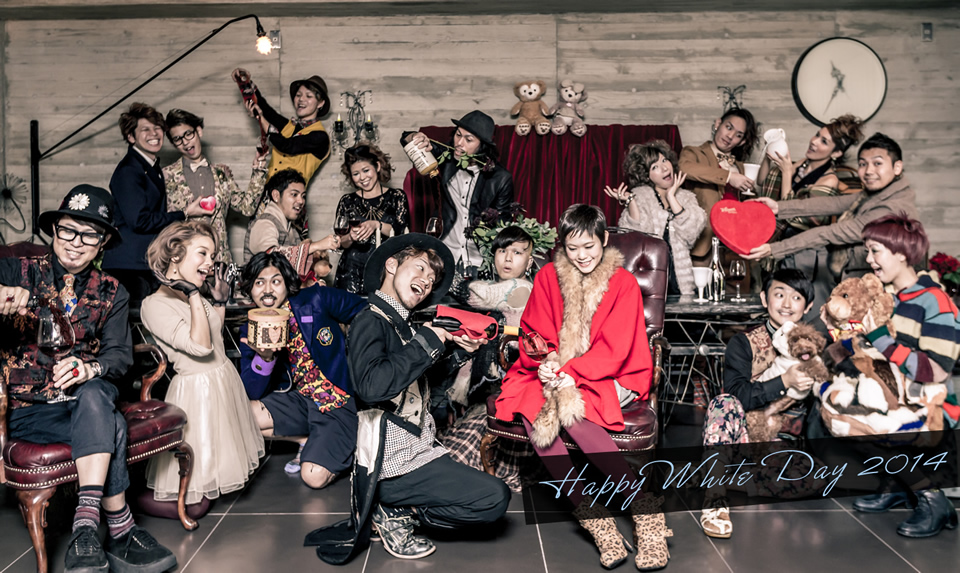 2014 Valentine's day 撮影風景